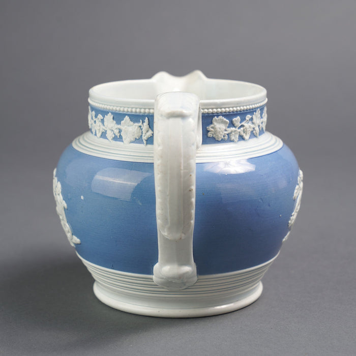 English Staffordshire pearlware pitcher by Chetham & Woolley (1820-30)