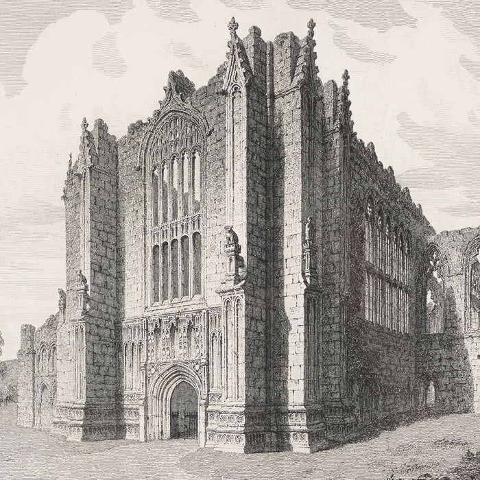 Bolton Priory, Yorkshire, S.W. View by John Coney (1828)