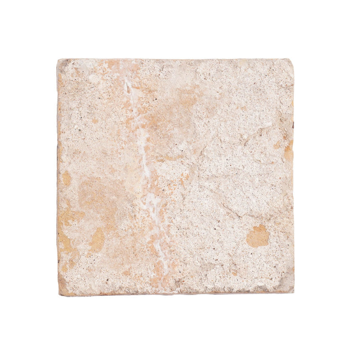 Set of 5 Delft faience tiles with tulips in an urn (c. 1600's)