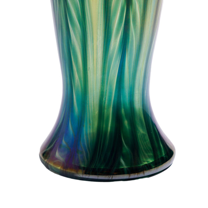 Lundberg Studios blown art glass vase, 2007