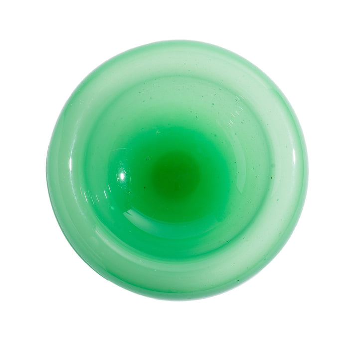 Steuben Studio jade & alabaster opaline compote (c. 1920)