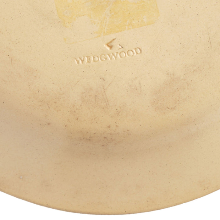 Majolica caneware ceramic dessert plate by Wedgwood (1820)