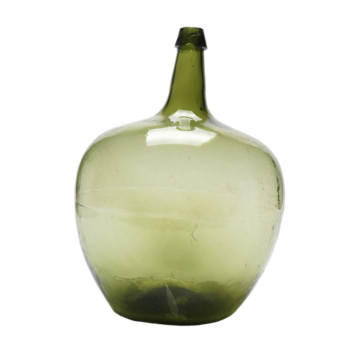 French hand blown glass demijohn (c. 1815-35)