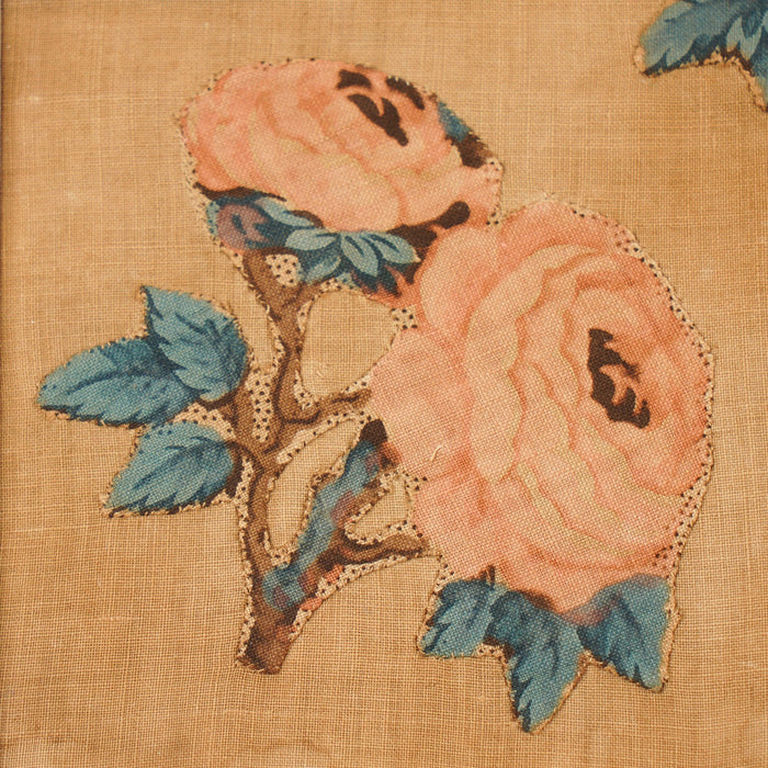 American appliqué quilt square by Rachel G Gilpin (1845)