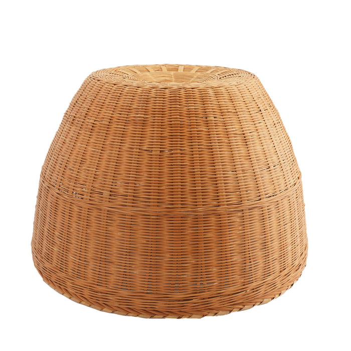 Vintage Japanese hand woven bamboo basket