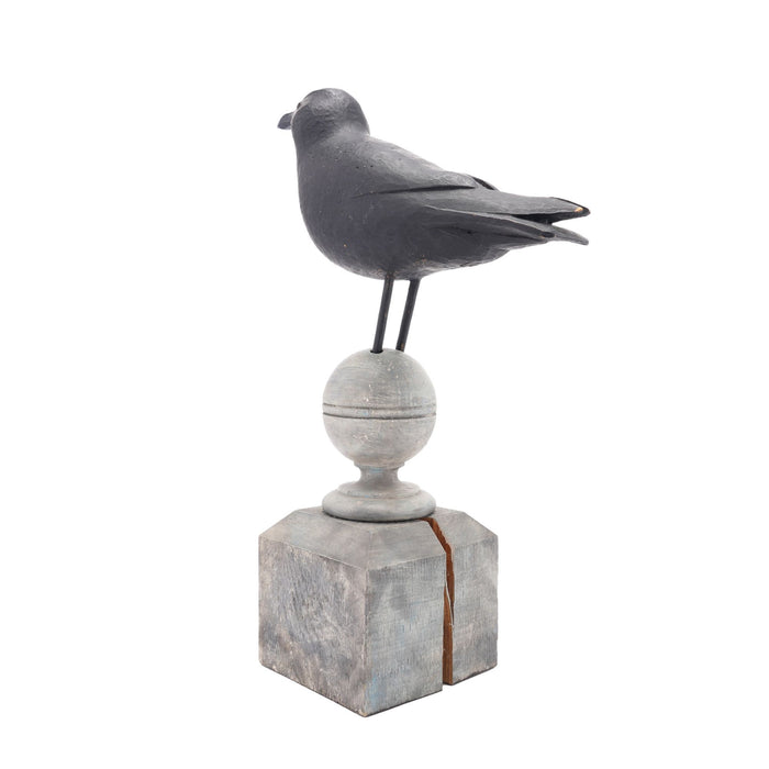 American carved & painted confidence crow decoy (c. 1900-25)