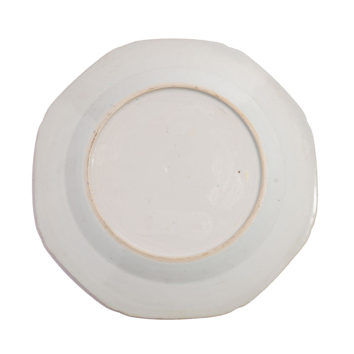 Chinese octagonal Imari export plate (c. 1740-60)