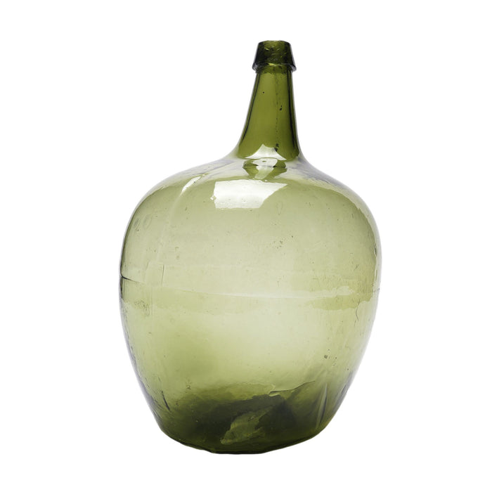 French hand blown glass demijohn (c. 1815-35)