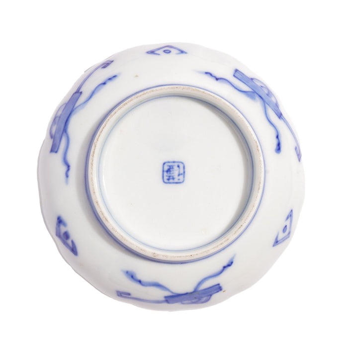Japanese Imari porcelain footed saucer (c. 1800’s)