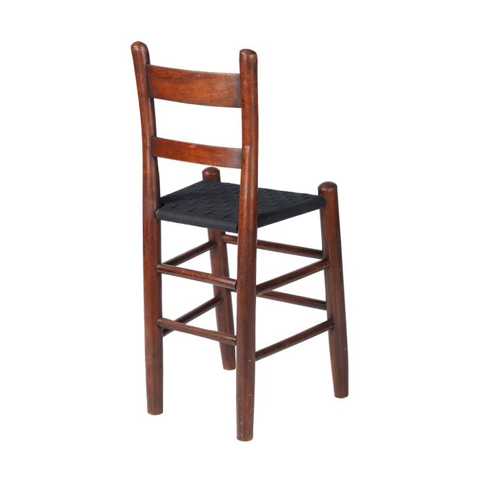 Midwestern thumb back Windsor child's high chair (c. 1875-1900)