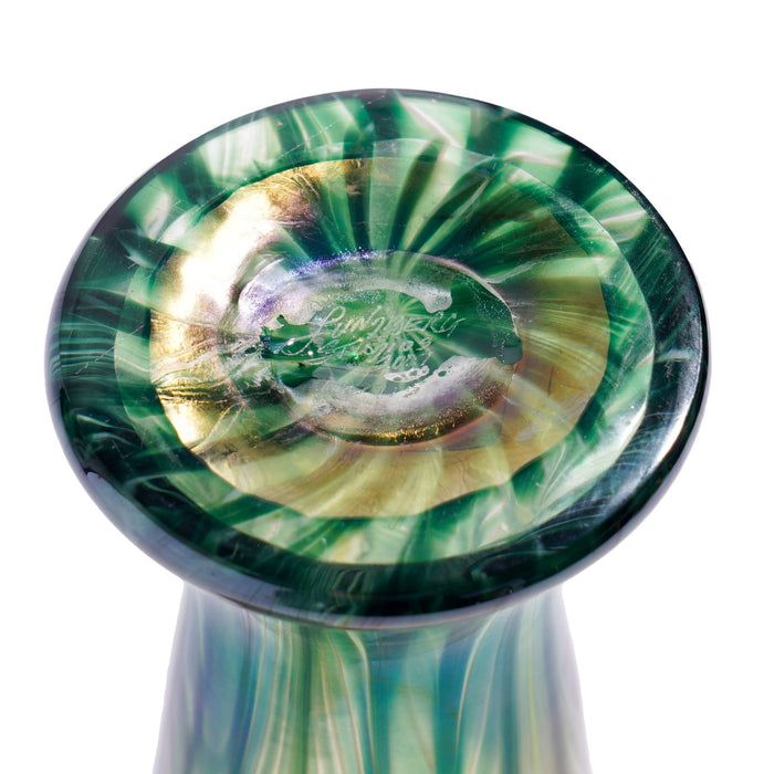Lundberg Studios blown art glass vase, 2007