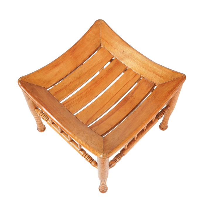 Beechwood Thebes stool by Liberty & Co (1884-1919)