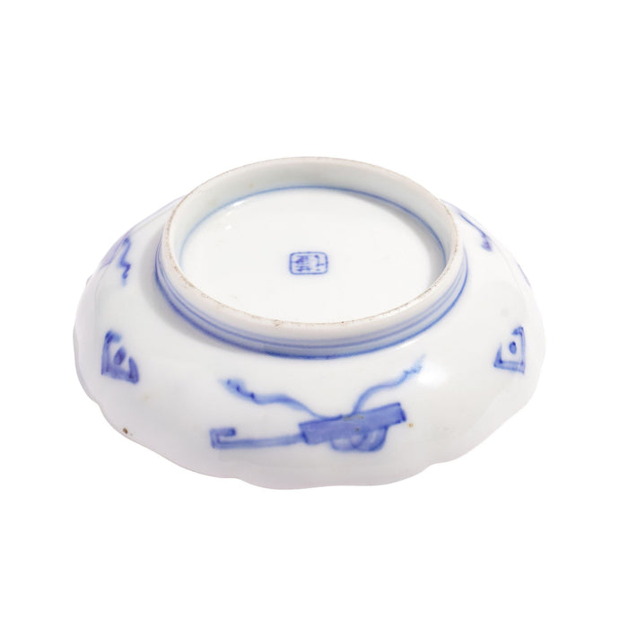 Japanese Imari porcelain footed saucer (c. 1800’s)