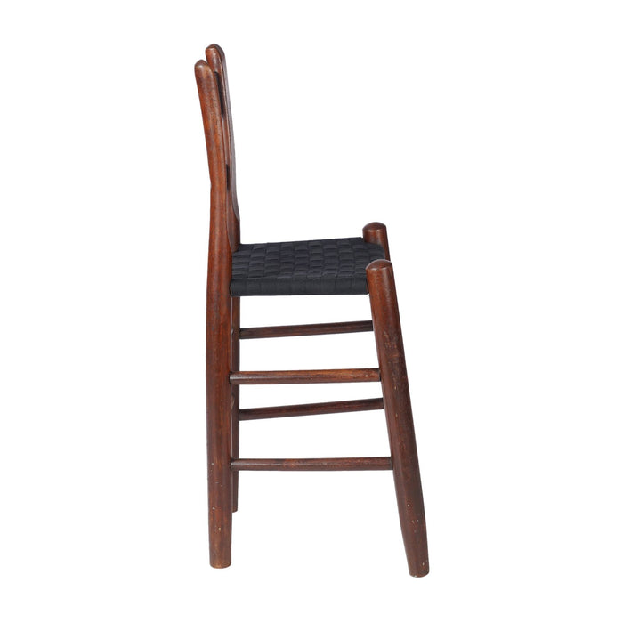 Midwestern thumb back Windsor child's high chair (c. 1875-1900)