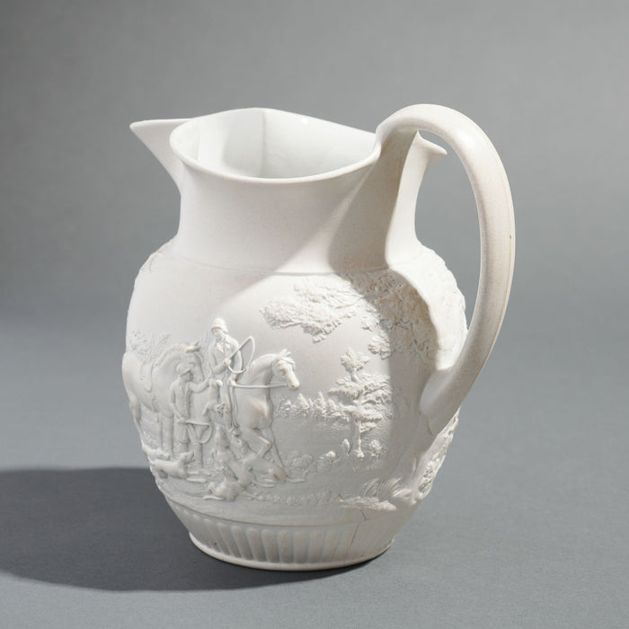 Wedgwood stoneware hunt jug (1875)