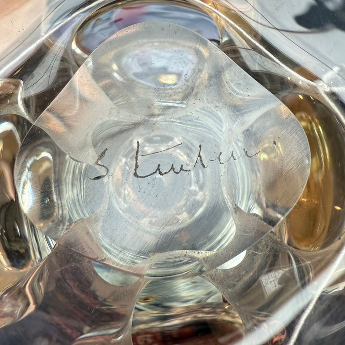 Steuben flower vase by John Dreves (c. 1948)