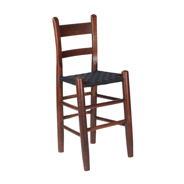 Midwestern thumb back Windsor child's high chair (c. 1875-1900)