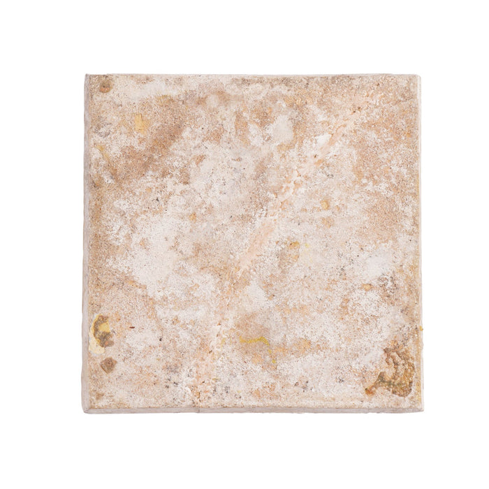 Set of 5 Delft faience tiles with tulips in an urn (c. 1600's)