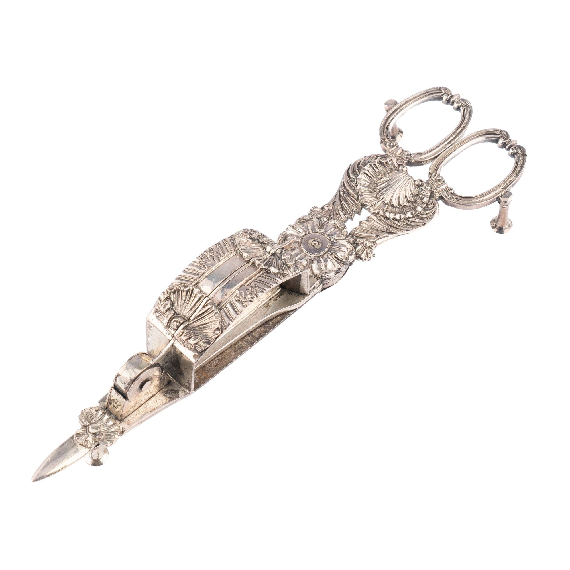 George Gibbs silvered steel wick trimmer (c. 1808) – The