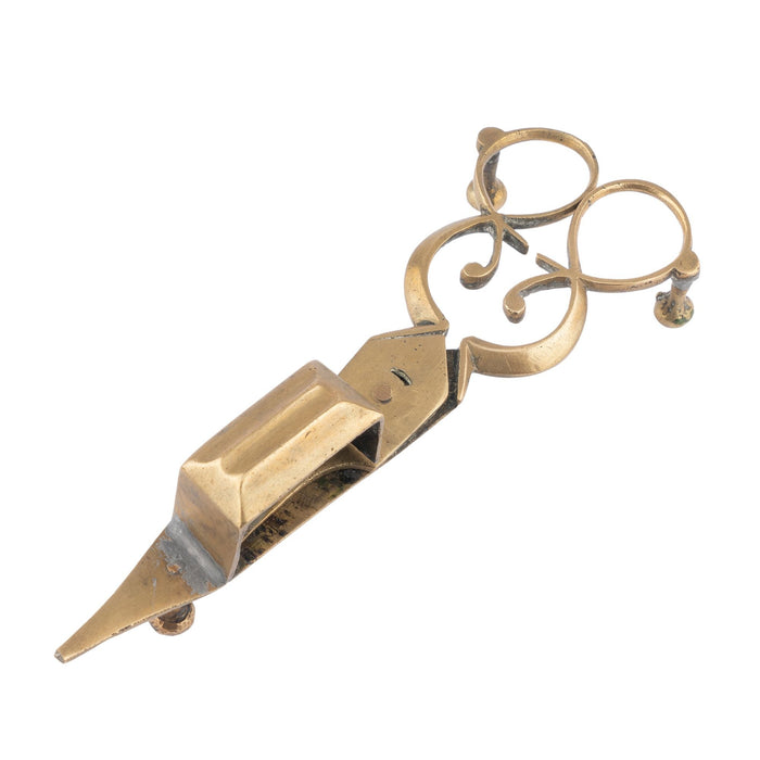 English brass wick trimmer (c. 1810)