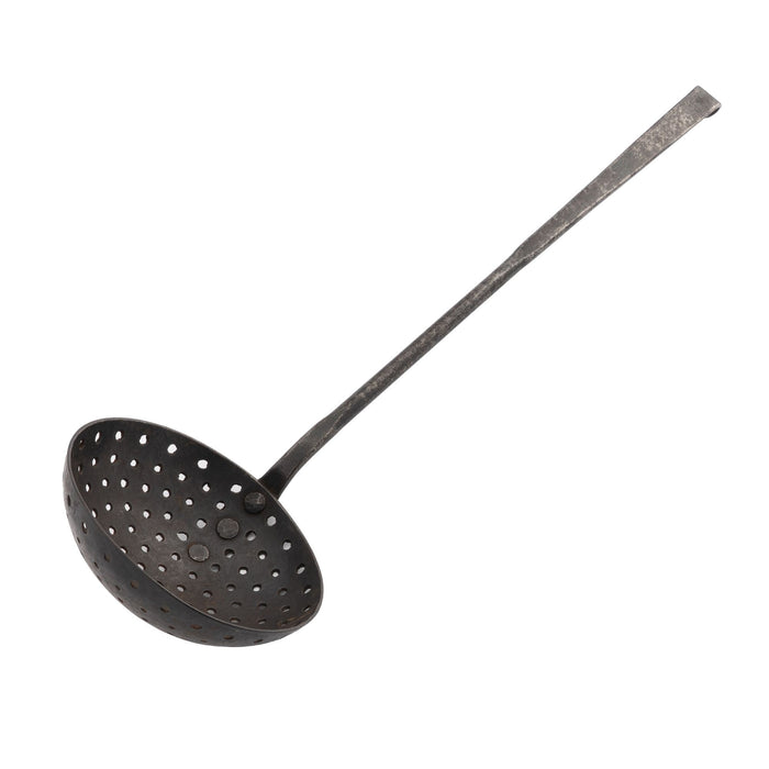 American forged iron sieve ladle (1800's)