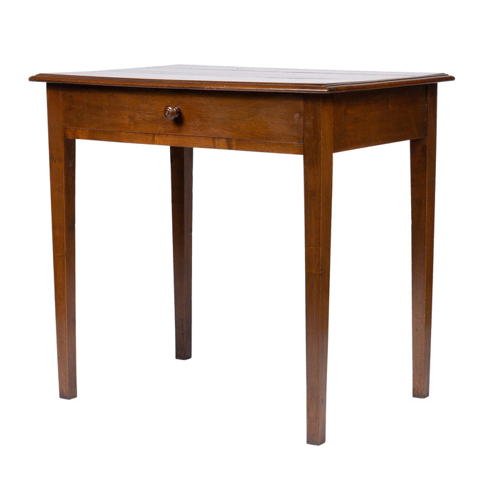 French walnut one drawer table (1800's)