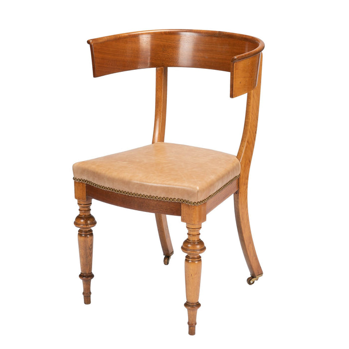 Austrian Biedermeier klismos chair (c. 1830)