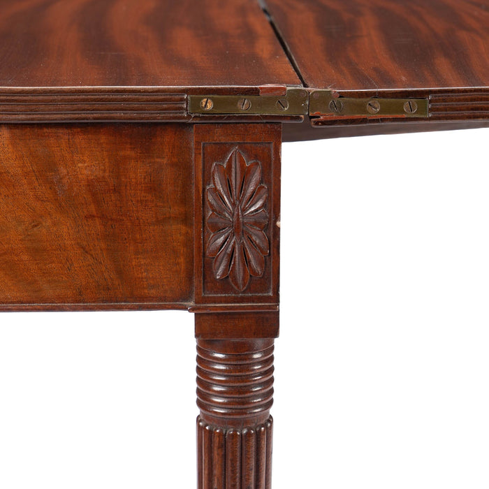 New Jersey cherry flip top game table (1795)