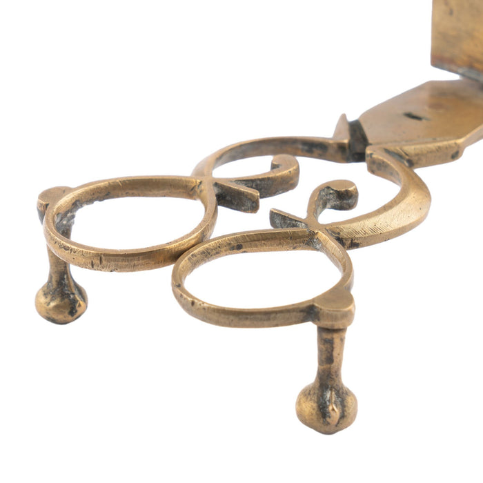 English brass wick trimmer (c. 1810)