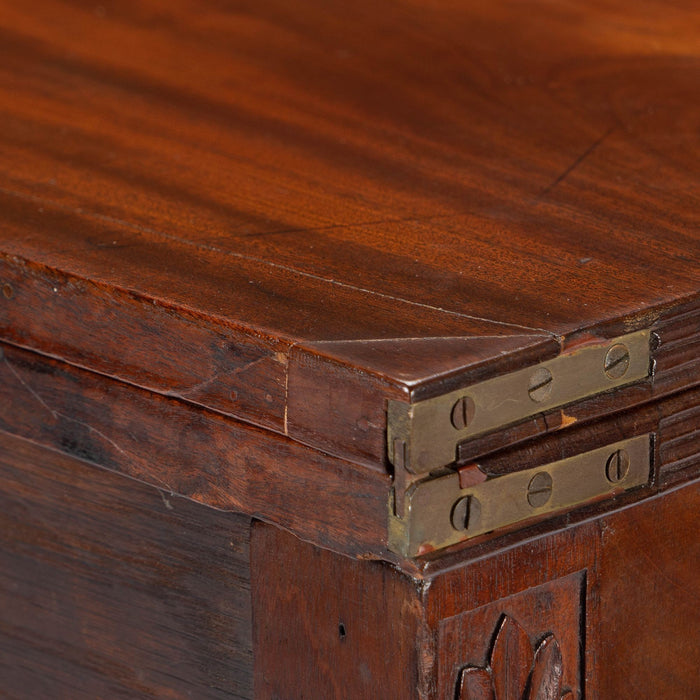 New Jersey cherry flip top game table (c. 1795)