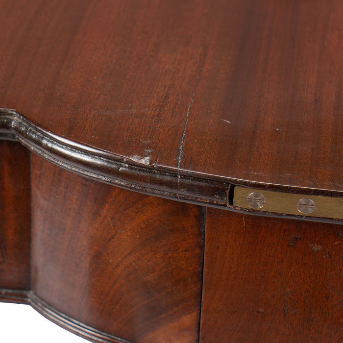 Samuel Field MacIntire (attributed) mahogany flip top game table (c. 1810-15)