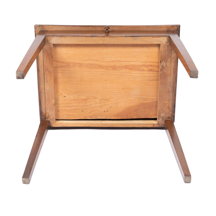 French walnut one drawer table (1800's)