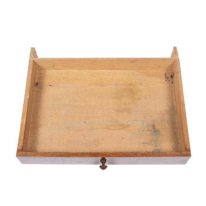 French walnut one drawer table (1800's)