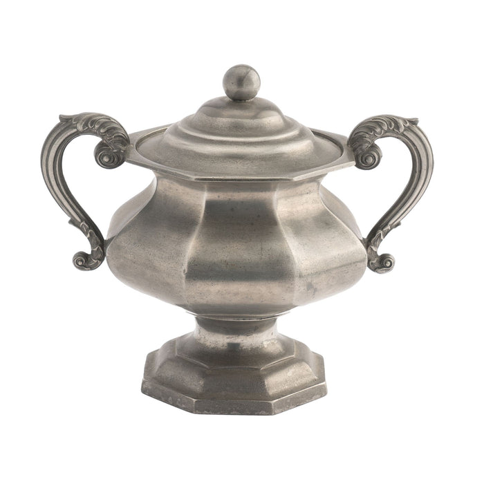 Dixon & Son 3 piece English pewter coffee service (c. 1830)