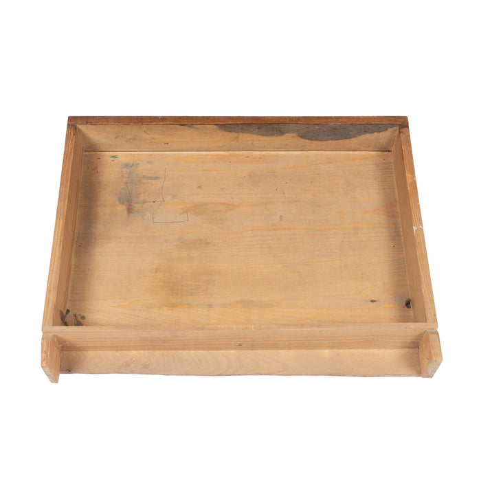 French walnut one drawer table (1800's)