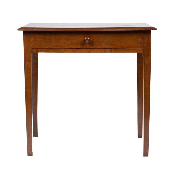 French walnut one drawer table (1800's)