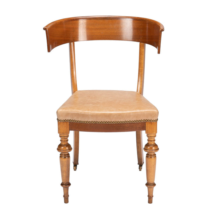 Austrian Biedermeier klismos chair (c. 1830)