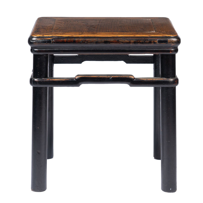Pair of Chinese Elm stools in the Ming taste (1850's)
