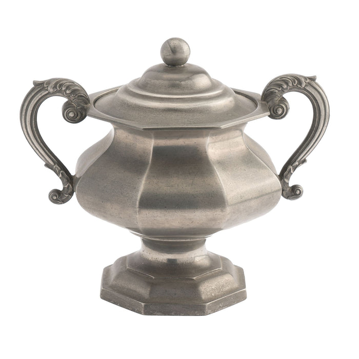 Dixon & Son 3 piece English pewter coffee service (c. 1830)