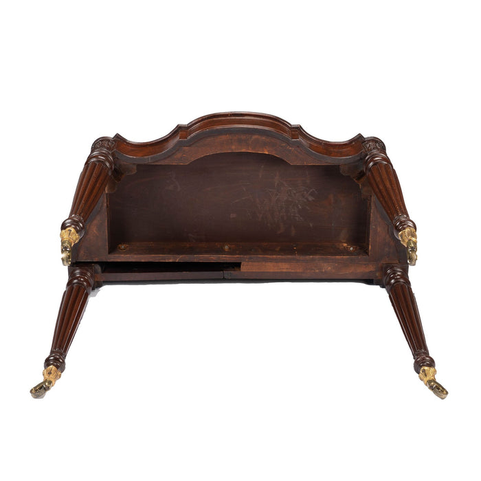 Samuel Field MacIntire (attributed) mahogany flip top game table (c. 1810-15)