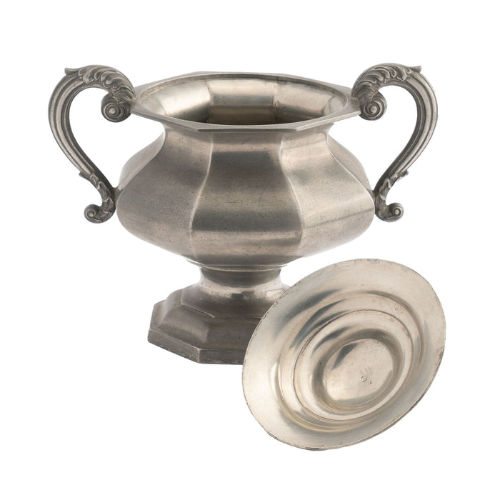 Dixon & Son 3 piece English pewter coffee service (c. 1830)