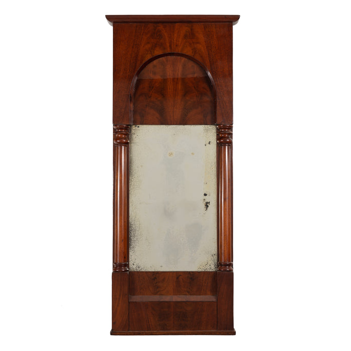 Austrian Biedermeier mahogany pier mirror (1820)