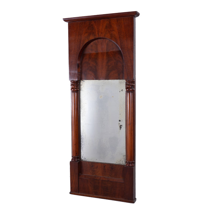 Austrian Biedermeier mahogany pier mirror (1820)