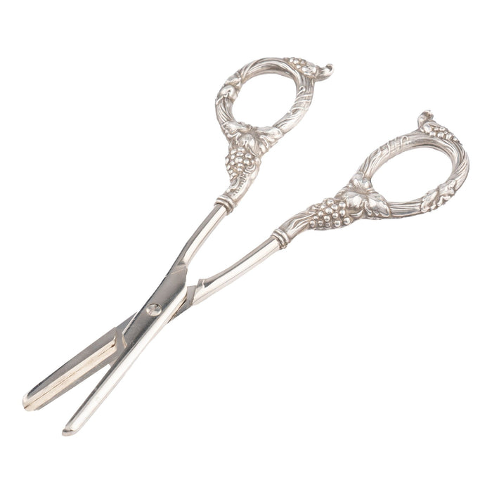 Pair of American silvered steel grape shears (1910-30)