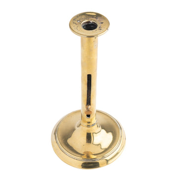 Huge Brass Ejector Chamber Stick / Candle Stick