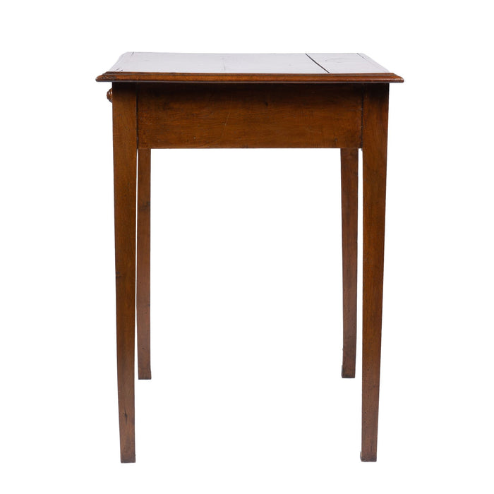 French walnut one drawer table (1800's)
