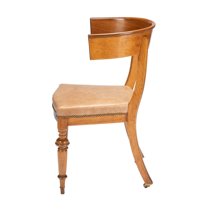 Austrian Biedermeier klismos chair (c. 1830)