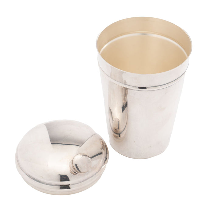 Silver plated cocktail shaker by Gorham