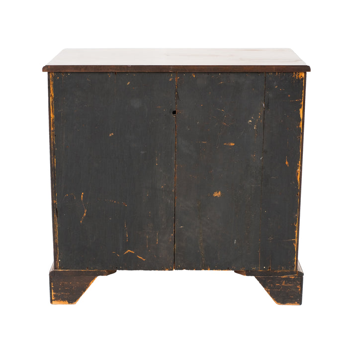 English mahogany knee hole dressing table (1760)