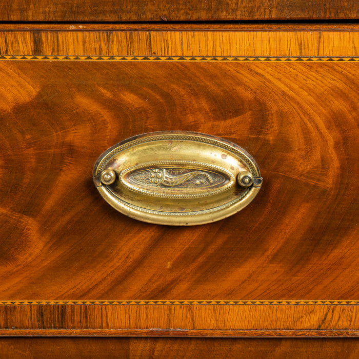 New England Hepplewhite tambour desk (1790)